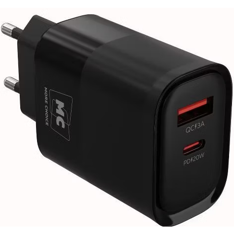 Сетевое зарядное устройство More Choice NC81a Black - фото 2