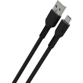 Кабель USB - USB Type-C, 1м, More Choice К65а Black - фото 3