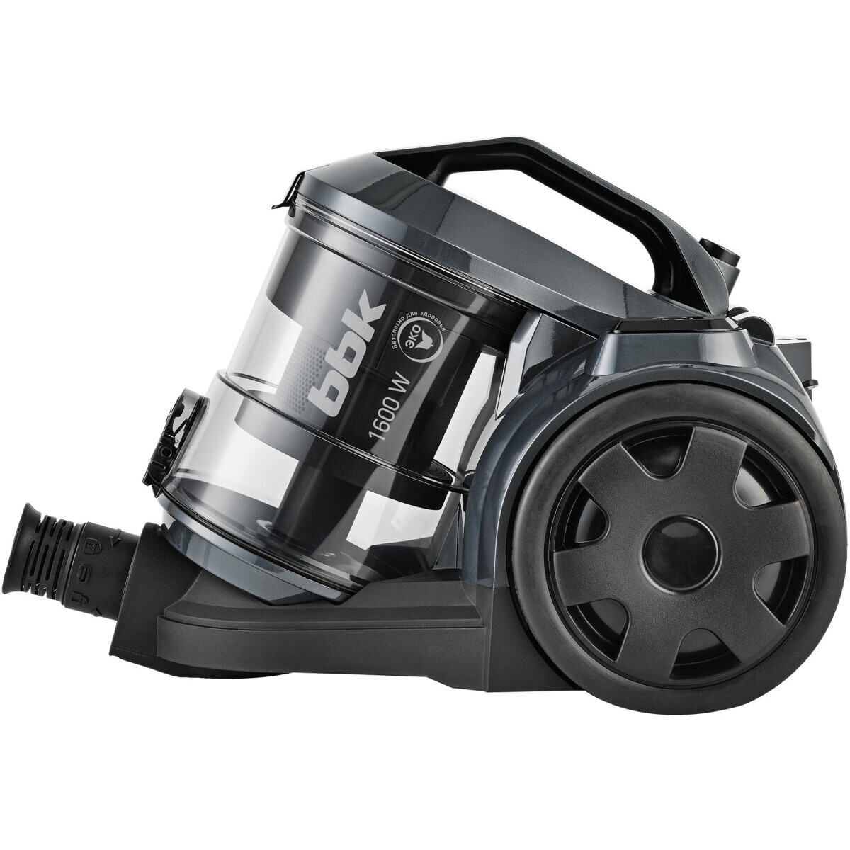 Пылесос BBK BV1601 Grey - фото 2