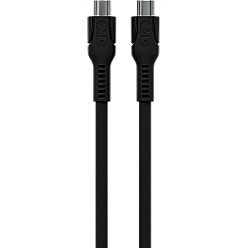 Кабель USB Type-C - USB Type-C, 1м, More Choice К65аа Black