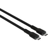 Кабель USB Type-C - USB Type-C, 1м, More Choice К65аа Black