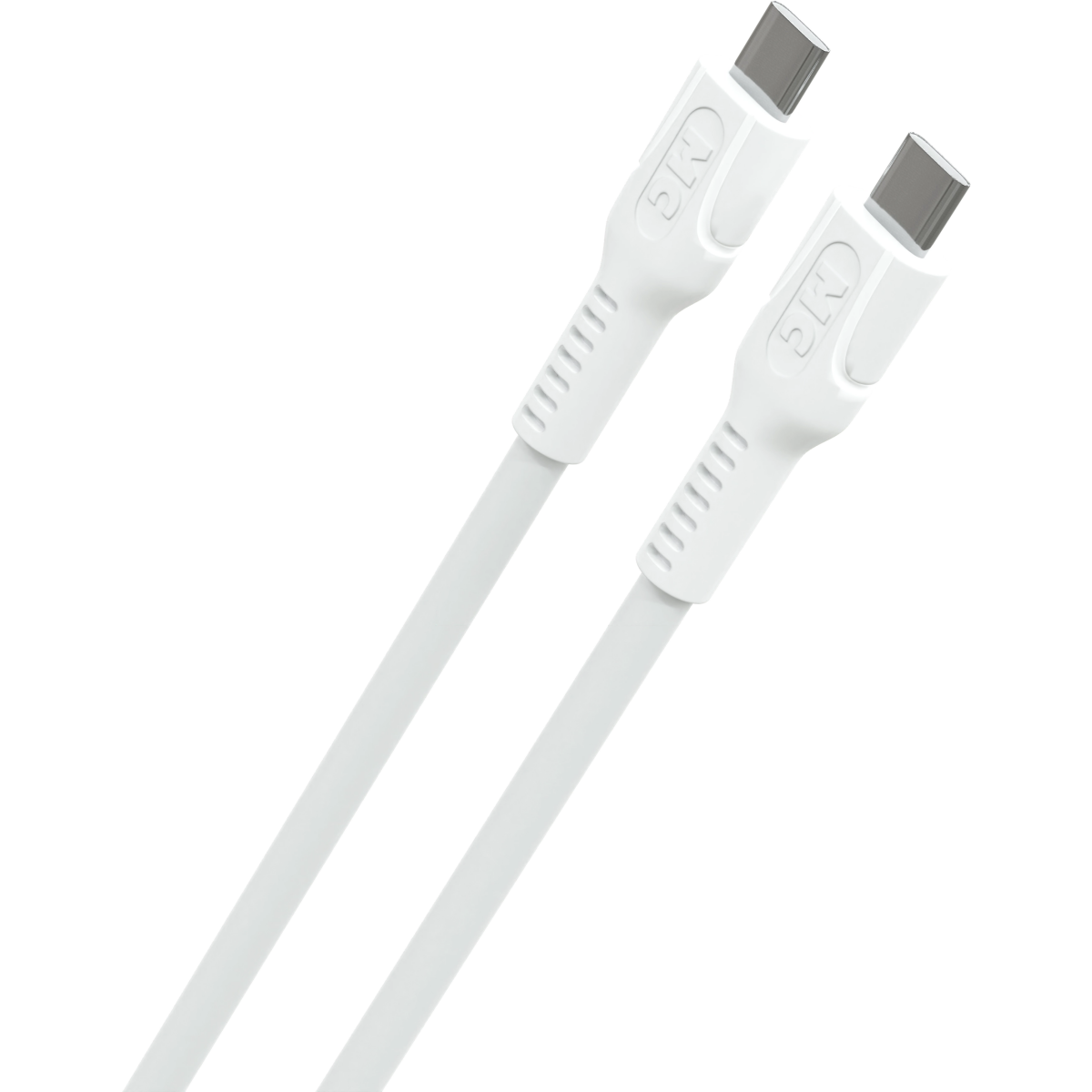 Кабель USB Type-C - USB Type-C, 2м, More Choice К65аа White - К65аа 2м White - фото 2