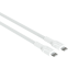 Кабель USB Type-C - USB Type-C, 2м, More Choice К65аа White - К65аа 2м White - фото 3
