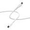 Кабель USB Type-C - USB Type-C, 2м, More Choice К65аа White - К65аа 2м White - фото 4