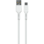 Кабель USB - USB Type-C, 1м, More Choice K65as/К65ас White