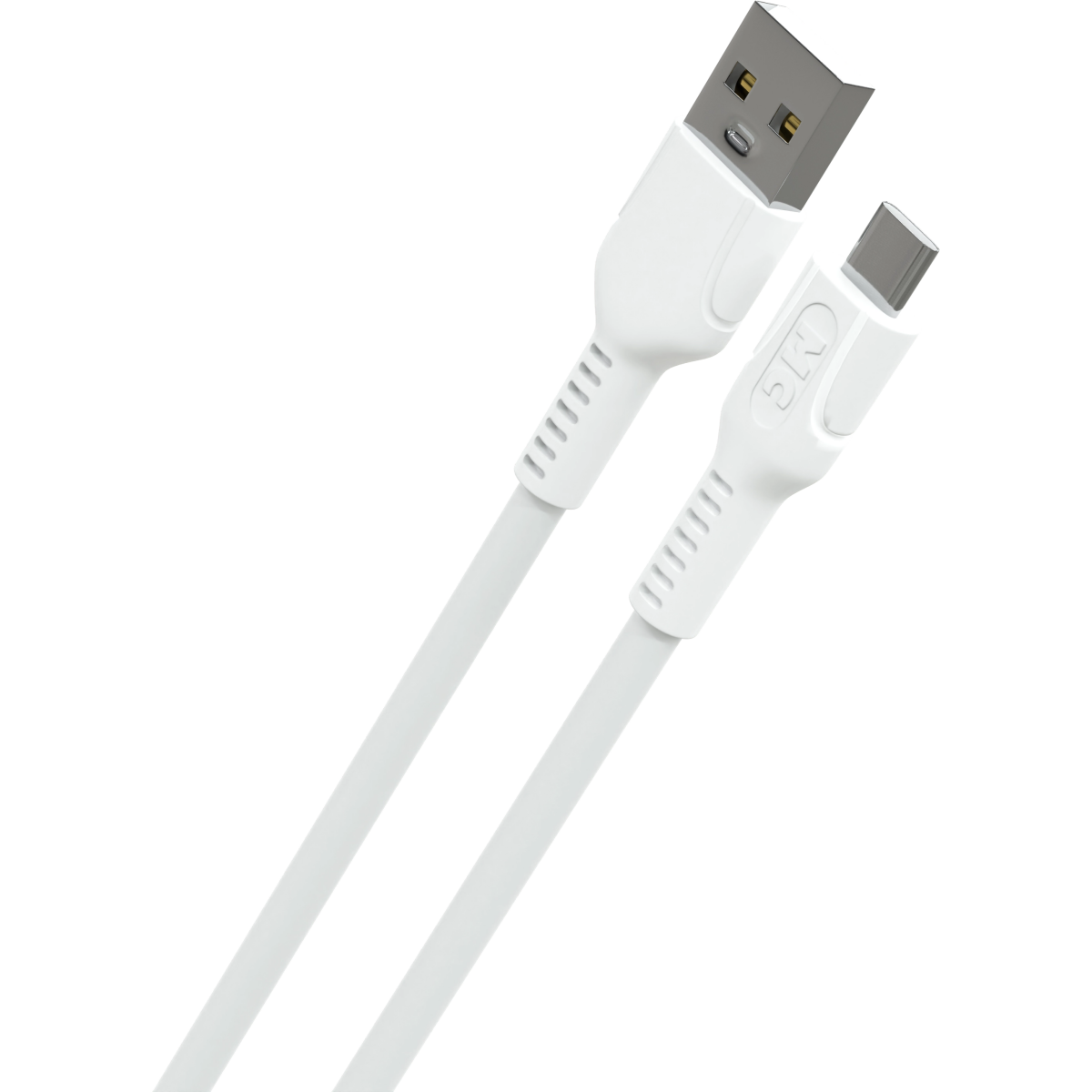 Кабель USB - USB Type-C, 1м, More Choice K65as/К65ас White - фото 2