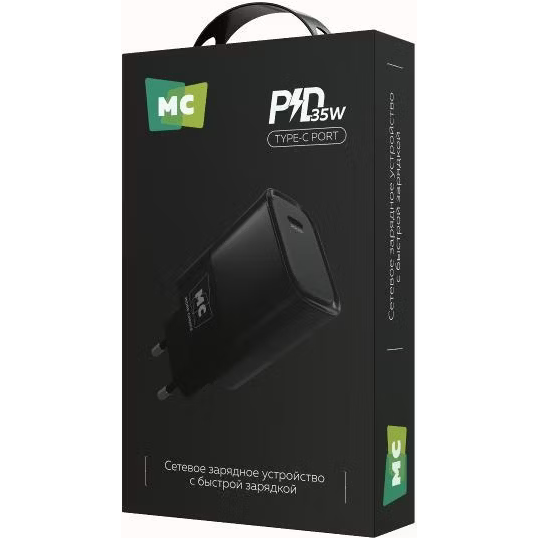 Сетевое зарядное устройство More Choice NC68 Black - фото 5