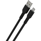 Кабель USB - USB Type-C, 1м, More Choice K65as/К65ас Black