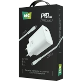 Сетевое зарядное устройство More Choice NC68a White