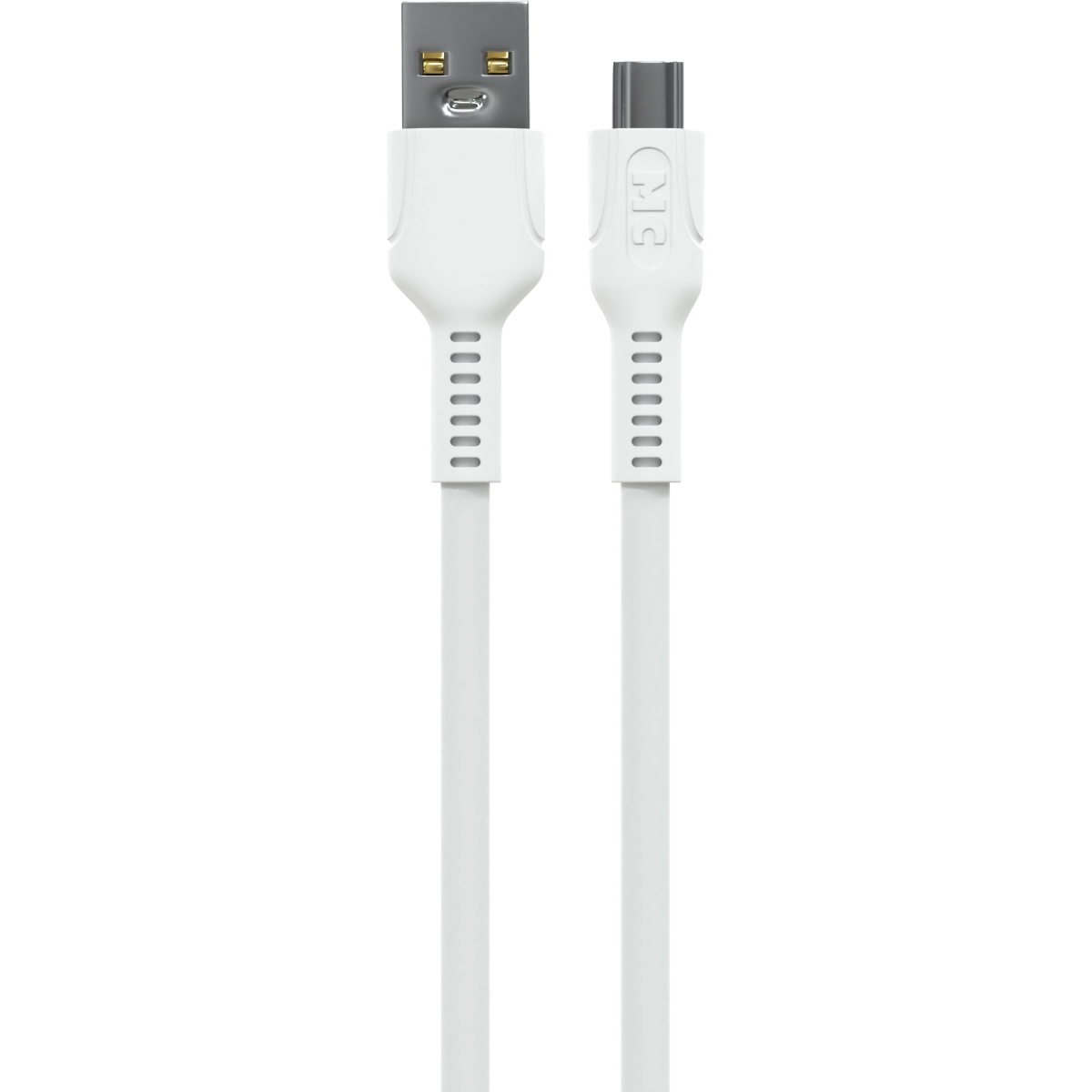 Кабель USB - USB Type-C, 2м, More Choice К65а White - K65a 2м White