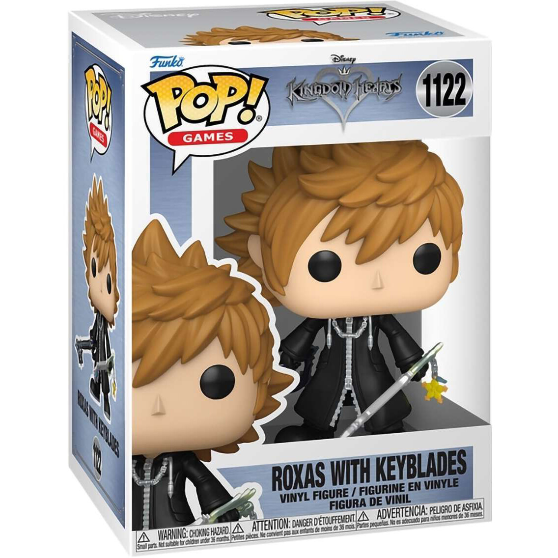 Фигурка Funko POP! Games Kingdom Hearts Roxas with Keyblades - 88167 - фото 2
