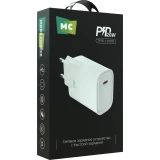 Сетевое зарядное устройство More Choice NC67 White