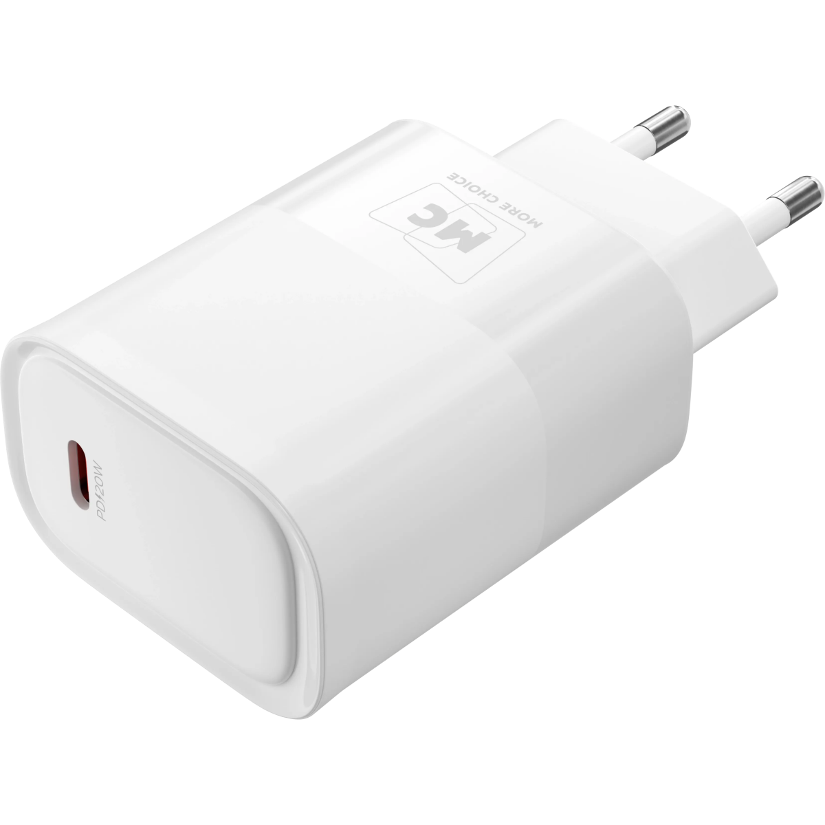 Сетевое зарядное устройство More Choice NC67a White - фото 4