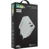 Сетевое зарядное устройство More Choice NC61 White