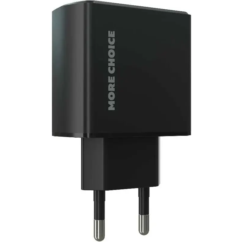 Сетевое зарядное устройство More Choice NC61 Black - фото 3