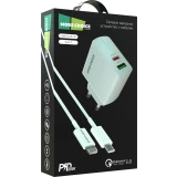 Сетевое зарядное устройство More Choice NC61i White