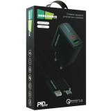 Сетевое зарядное устройство More Choice NC61i Black