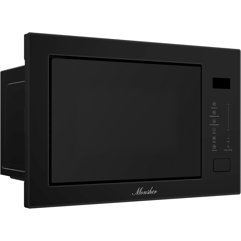 Встраиваемая микроволновая печь Monsher MMH 1025 Noir - фото 3