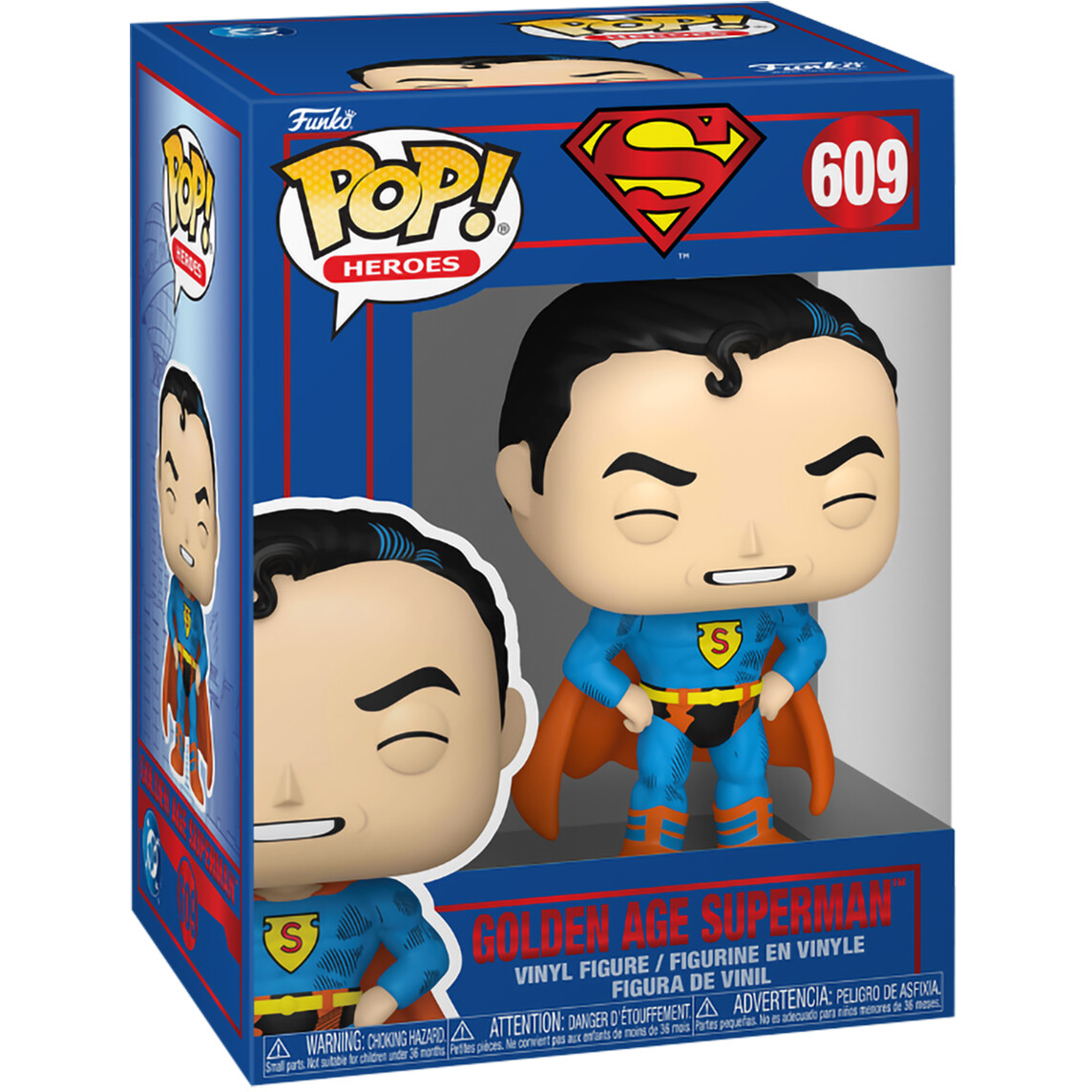 Фигурка Funko POP! Heroes DC Superman 38 Golden Age Superman - 86228 - фото 2
