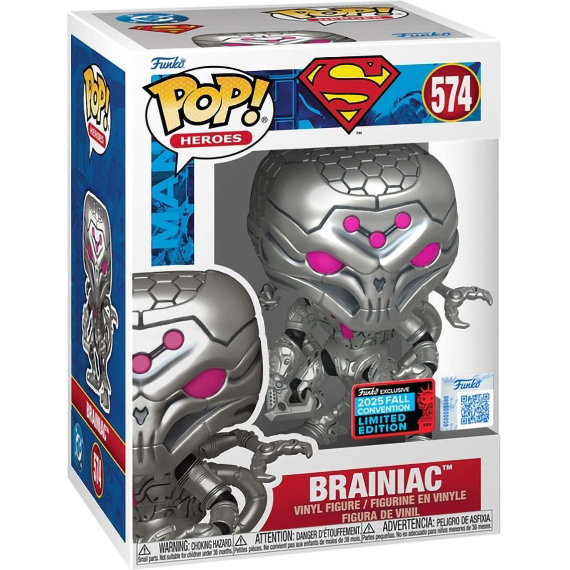 Фигурка Funko POP! Heroes DC Superman Brainiac - 88121 - фото 2