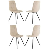 Комплект стульев Бюрократ CH-K1_1/HL07_4