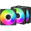 Вентилятор для корпуса Arctic P12 Pro Reverse A-RGB Black (3 шт.) - ACFAN00333A