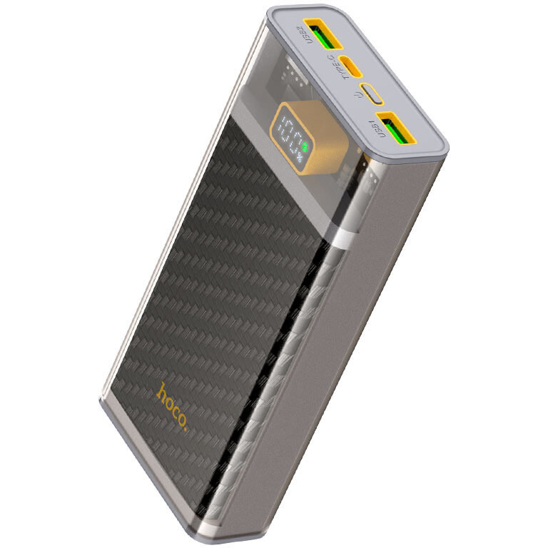 Внешний аккумулятор HOCO J103A Discovery Edition Grey - 88948