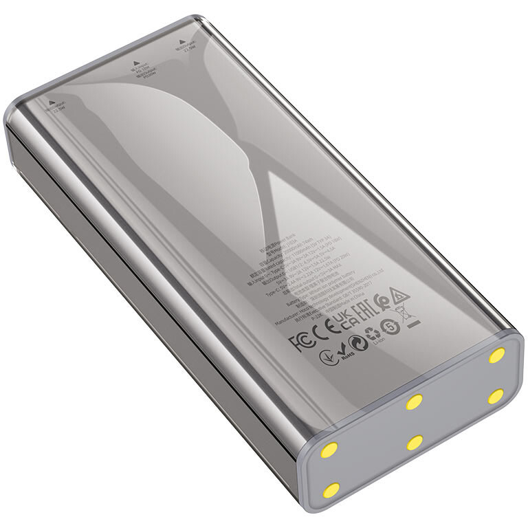 Внешний аккумулятор HOCO J103A Discovery Edition Grey - 88948 - фото 6