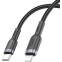 Кабель USB Type-C - Lightning, 1.2м, HOCO U117 Black - IP(01467)