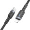 Кабель USB Type-C - Lightning, 1.2м, HOCO U117 Black - IP(01467) - фото 2