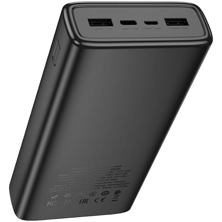 Внешний аккумулятор HOCO J144A Hymn Black - 42132 - фото 4