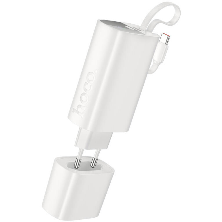 Внешний аккумулятор HOCO J148 Handy White - 46857