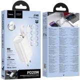 Внешний аккумулятор HOCO J148 Handy White (46857)