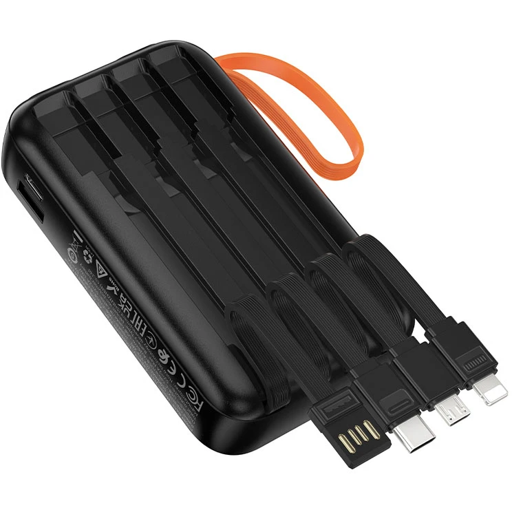 Внешний аккумулятор HOCO J151 Spirit Black - 53350 - фото 3