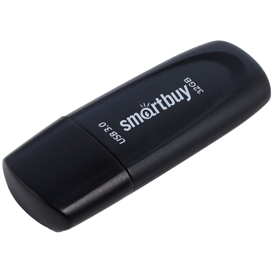 USB Flash накопитель 32GB SmartBuy Scout Black (SB032GB3SCK)