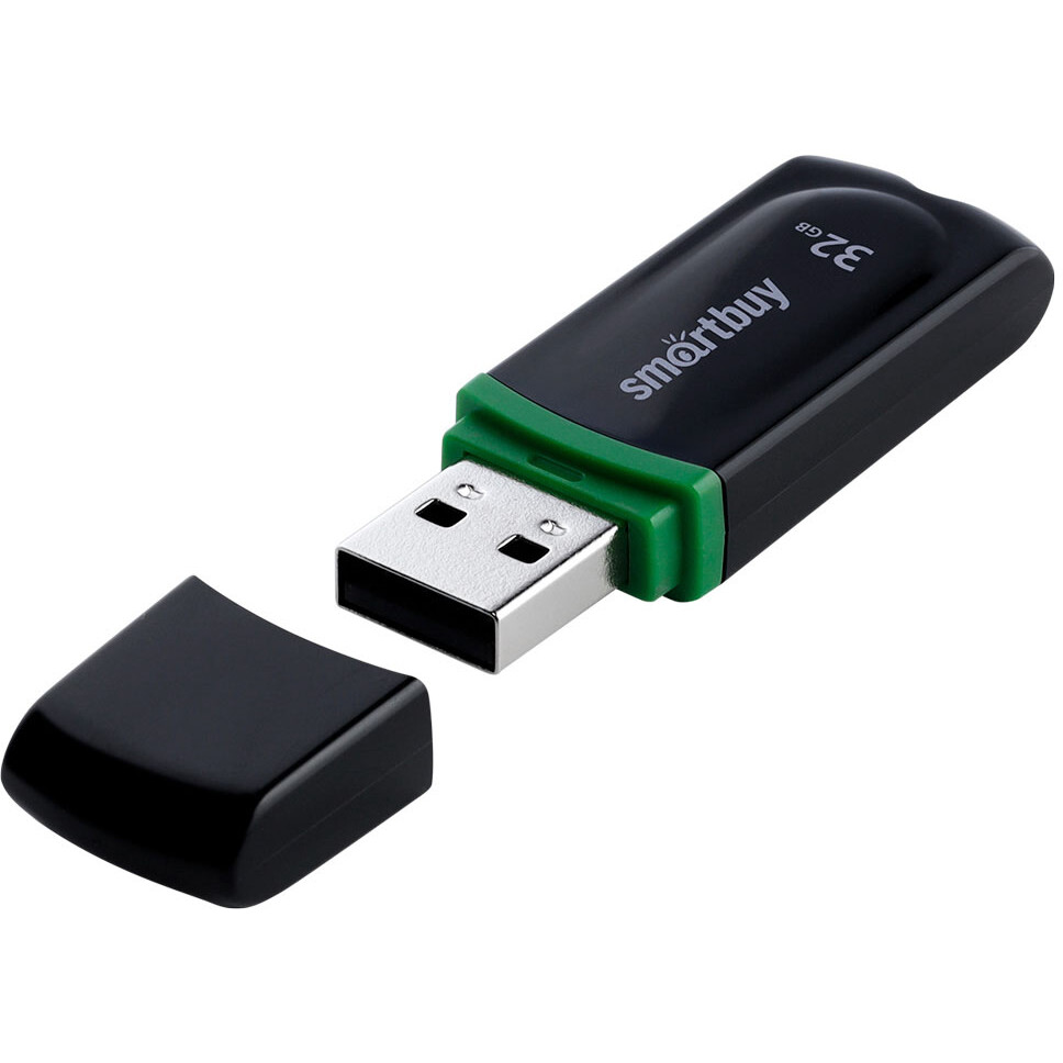 USB Flash накопитель 32Gb SmartBuy Paean Black (SB32GBPN-K)