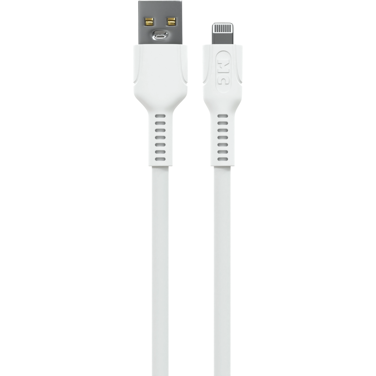 Кабель USB - Lightning, 1м, More Choice K65i/К65л White