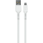 Кабель USB - Lightning, 1м, More Choice K65i/К65л White