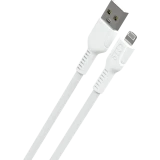 Кабель USB - Lightning, 1м, More Choice K65i/К65л White