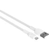 Кабель USB - Lightning, 1м, More Choice K65i/К65л White
