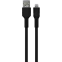 Кабель USB - Lightning, 1м, More Choice K65i/К65л Black