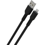 Кабель USB - Lightning, 1м, More Choice K65i/К65л Black