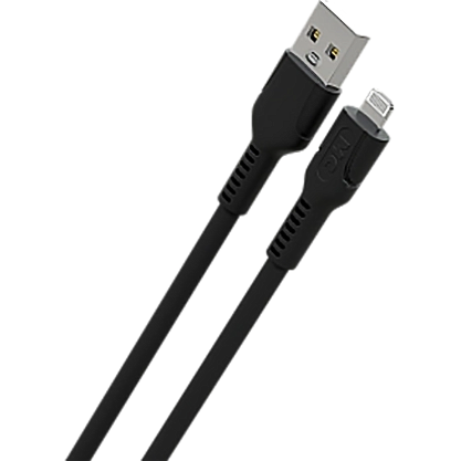Кабель USB - Lightning, 1м, More Choice K65i/К65л Black - фото 2