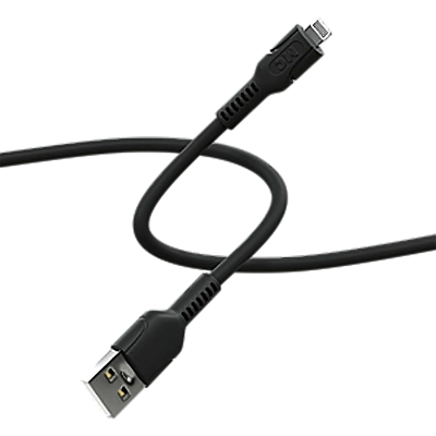 Кабель USB - Lightning, 1м, More Choice K65i/К65л Black - фото 4
