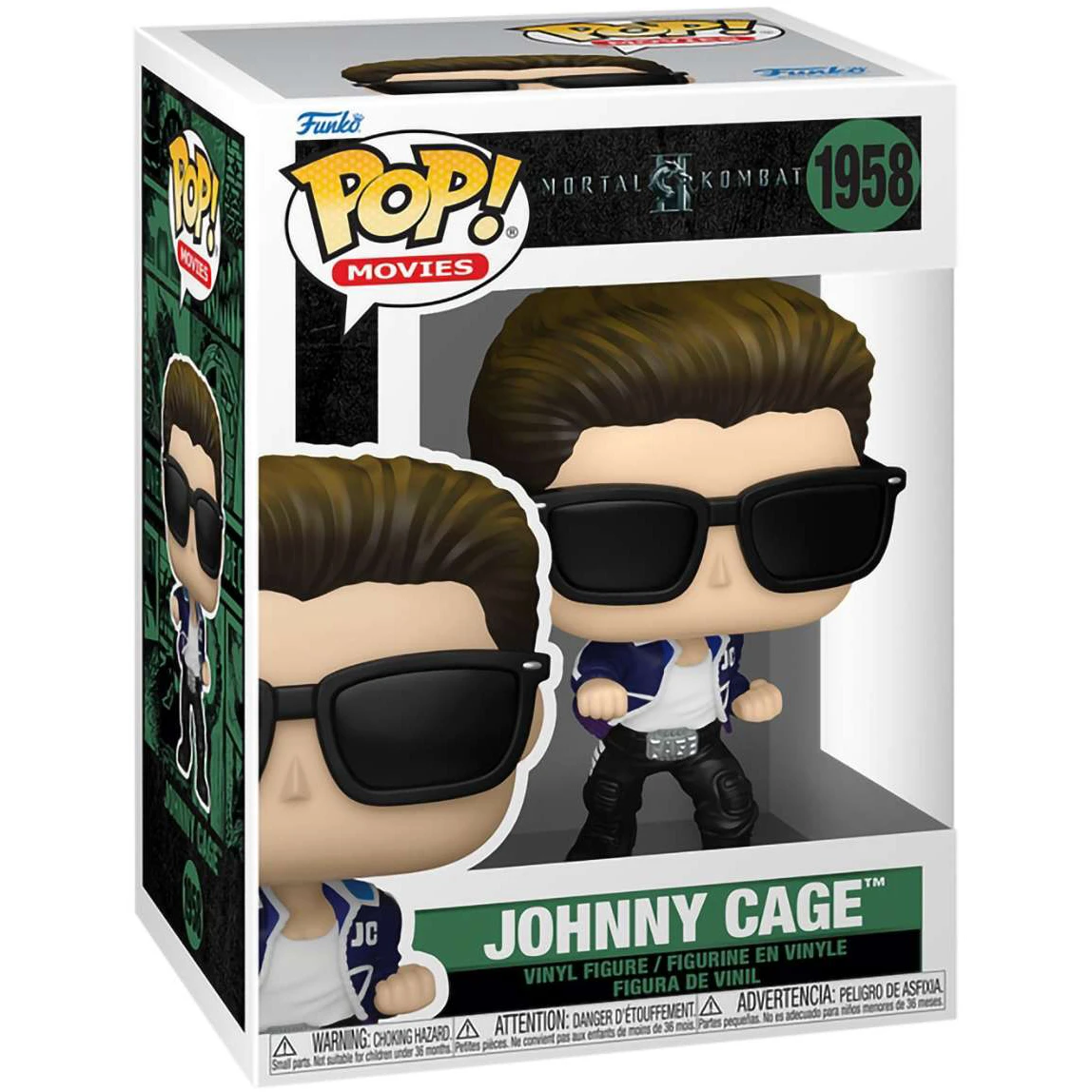 Фигурка Funko POP! Movies Mortal Kombat II Johnny Cage - 87073 - фото 2