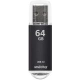 USB Flash накопитель 64Gb SmartBuy V-Cut Black (SB64GBVC-K3)