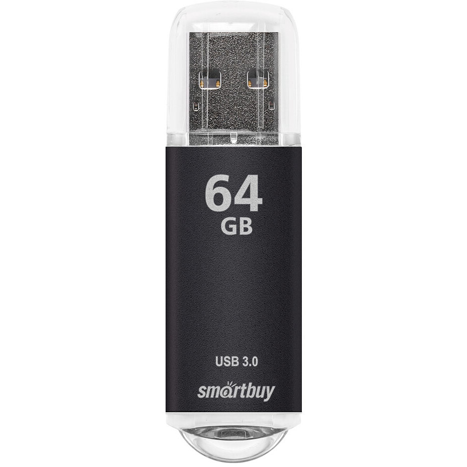 USB Flash накопитель 64Gb SmartBuy V-Cut Black (SB64GBVC-K3) - фото 3