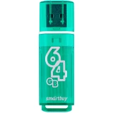 USB Flash накопитель 64Gb SmartBuy Glossy Green (SB64GBGS-G)