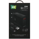 Сетевое зарядное устройство More Choice NC09a Black