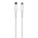 Кабель USB Type-C - Lightning, 2м, More Choice K65ia/К65ла White (K65ia 2м White)